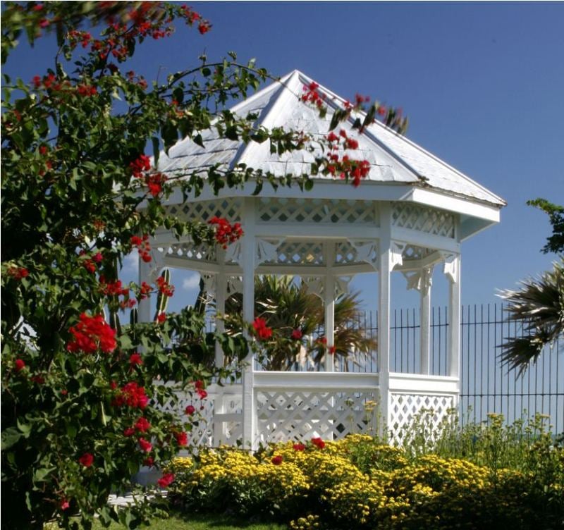 KEY WEST garden CLUB AT historic FORT WEST martello tower - Image 1