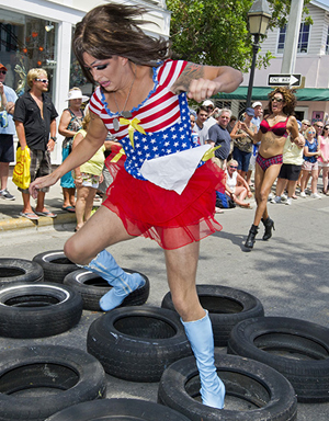 Key West "drag" race