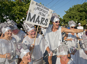 Key West Fantasy Fest Marchers