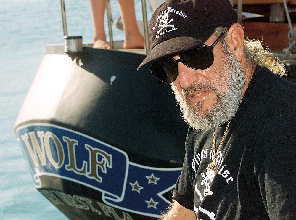 Captain Finbar Gittelman and tall ship Key West
