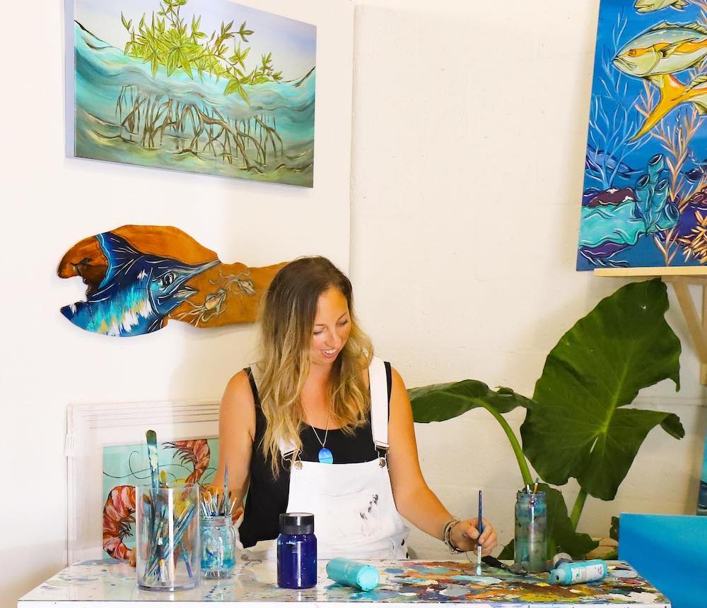 Islamorada Florida Keys artist Jessica Ann Cecil