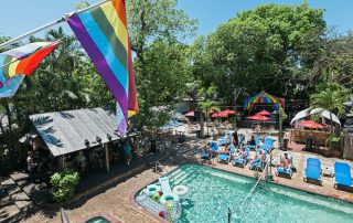 LGBTQ Key West resort pool