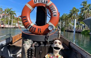 African Queen Key largo puppet