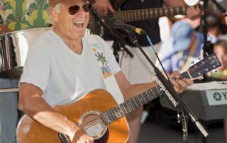 Jimmy Buffett onstage in Key West