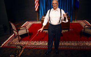 Clifton Truman Daniel portraying grandfather Harry Truman