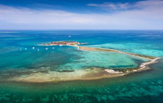 Dry Tortugas National Park aerial