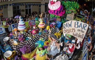 Fantasy Fest parade float