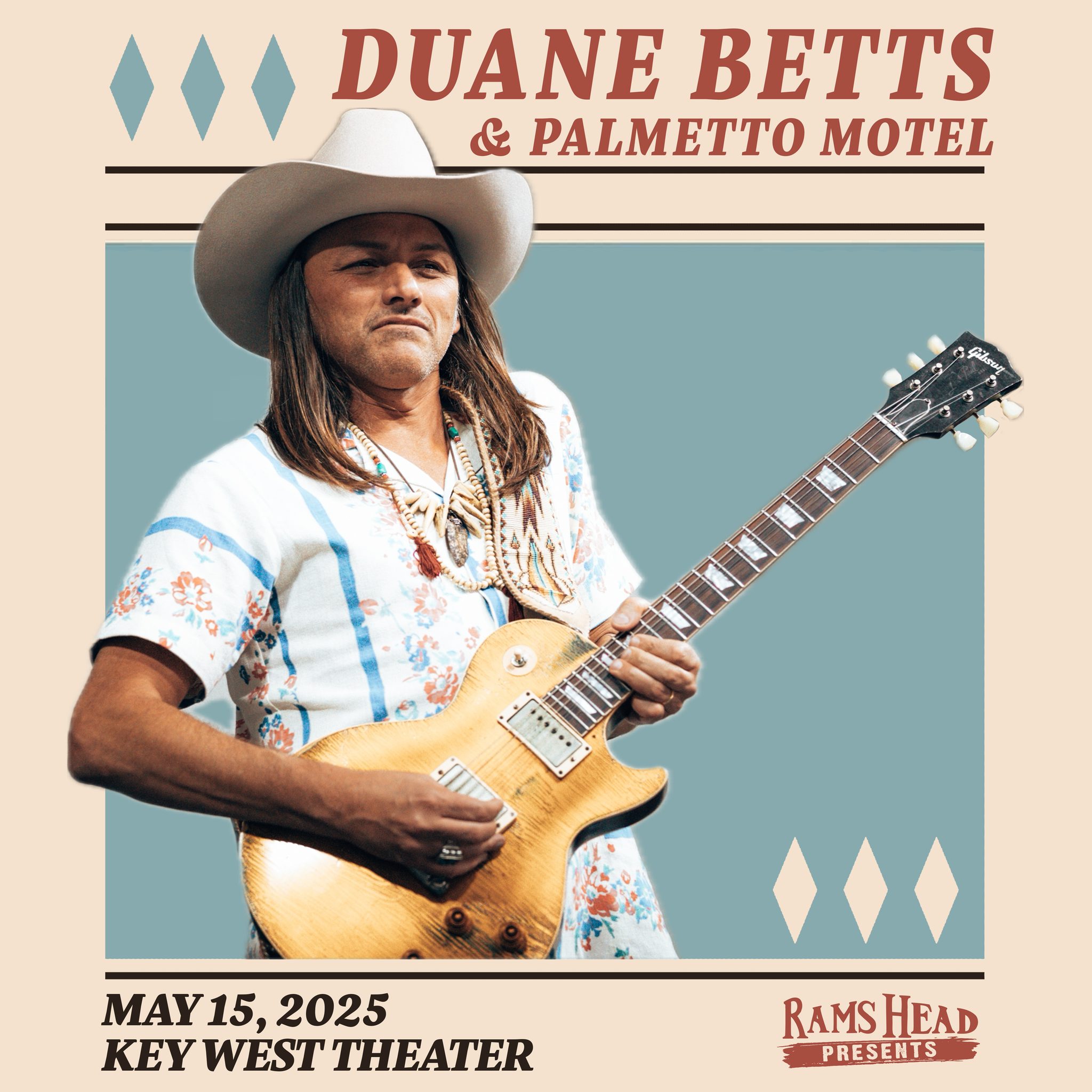 Key West Theater: Duane Betts & Palmetto Motel