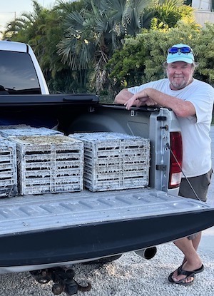 Brian Vest with truck Lower Keys