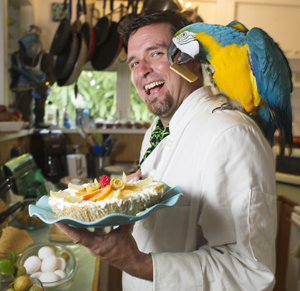 David Sloan Key liime pie parrot
