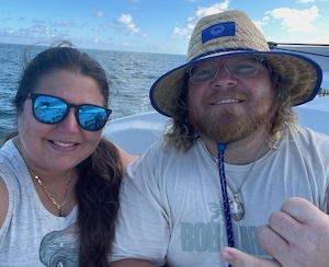Couple in Lower Florida Keys