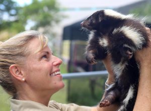 Jeanne Selandr skunk Florida Keys