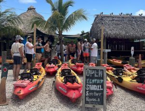 Lower Florida Key kayaks