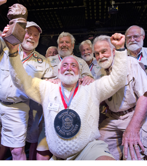 Michael Groover Hemingway Look-Alike winner 2018