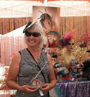 Judi Bradford's whimsical millinary classics have earned international acclaim.