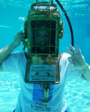 Miller-Dunn diving helmet