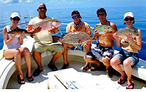 family fishing Florida Keys