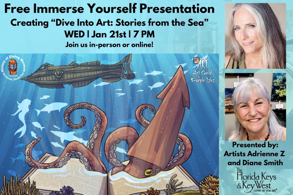 Dive Into Art: Stories from the Sea at History of Diving Museum 