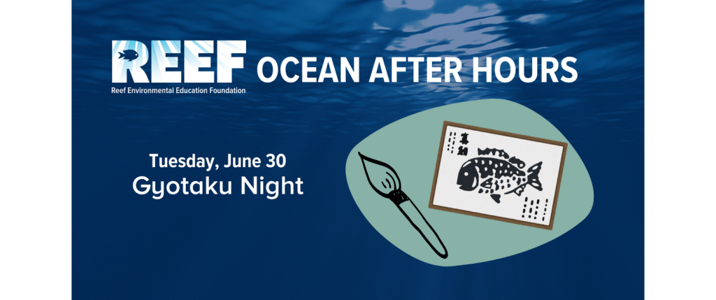 REEF Ocean After Hours: Gyotaku Night