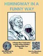 Hemingway in a Funny Way at Comedy Key West 