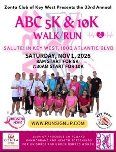 34th Annual Zonta ABC 5K & 10K Run/Walk