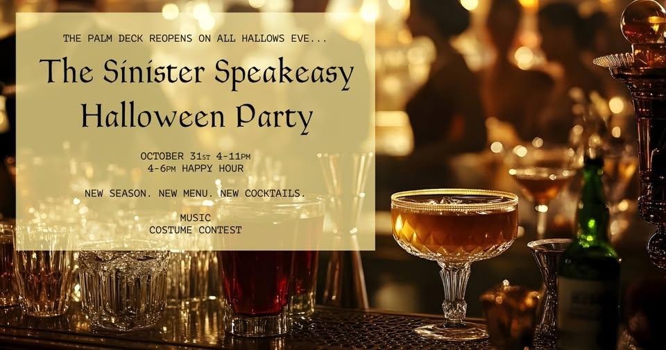The Sinister Speakeasy Halloween Party