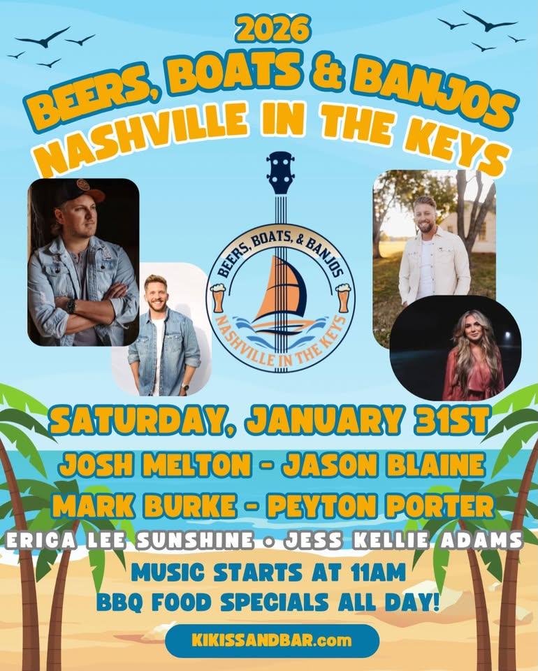 Beers, Boats & Banjo's - Nashville in the Keys 