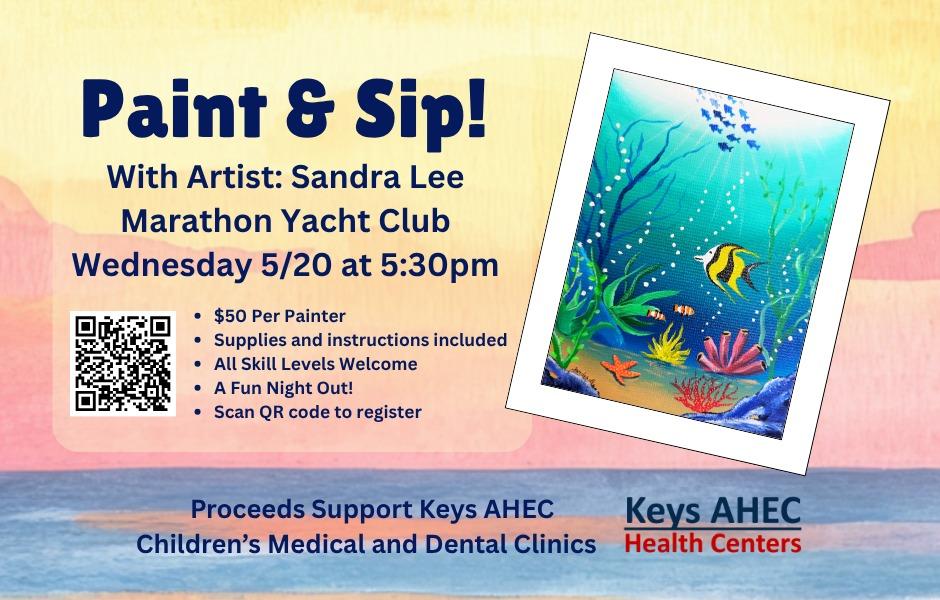 Paint & Sip with Artists: Sandra Lee