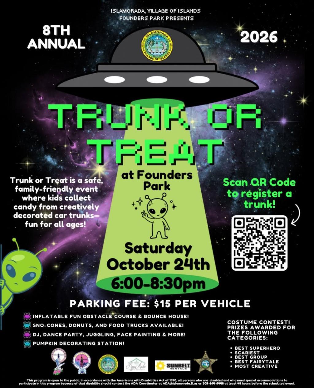 8th Annual Trunk or Treat Halloween Party