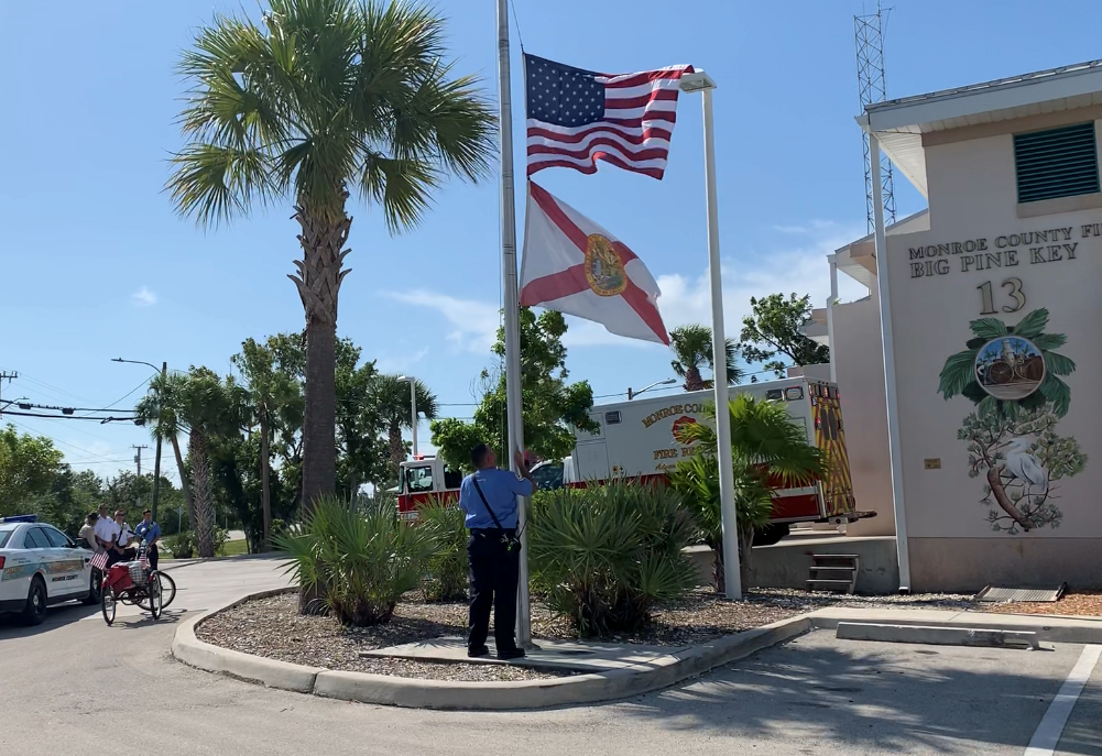 September 11 Ceremonies at Monroe County Fire Rescue Stations