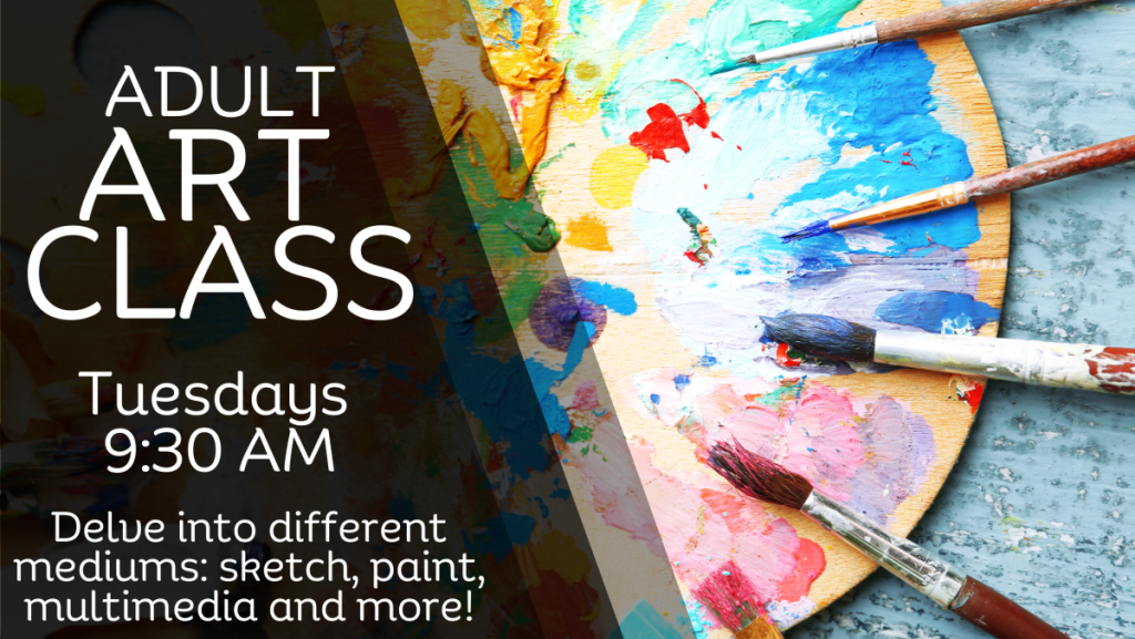 Adult Art Classes at Marathon Library 