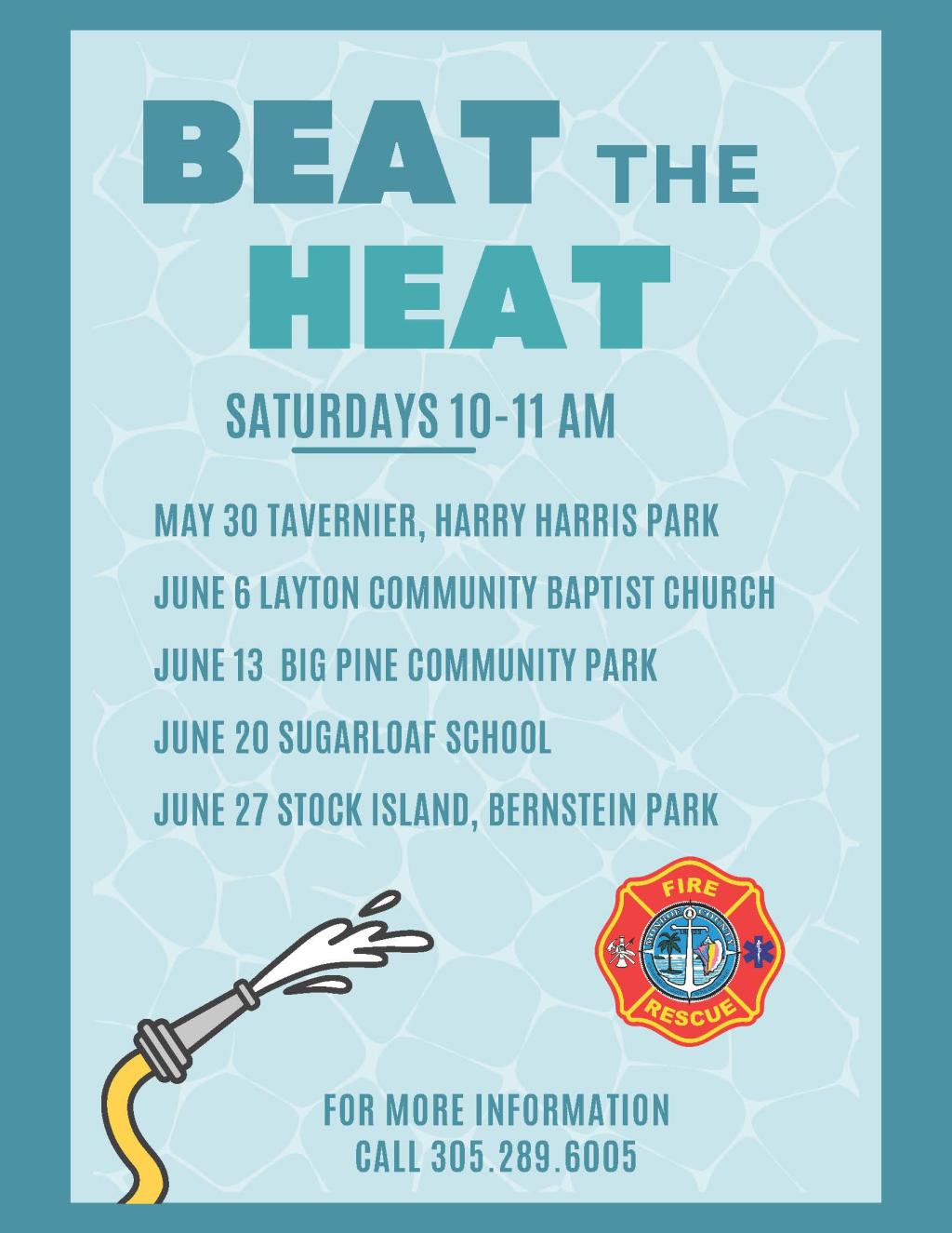 Monroe County Fire Rescue “Beat the Heat”