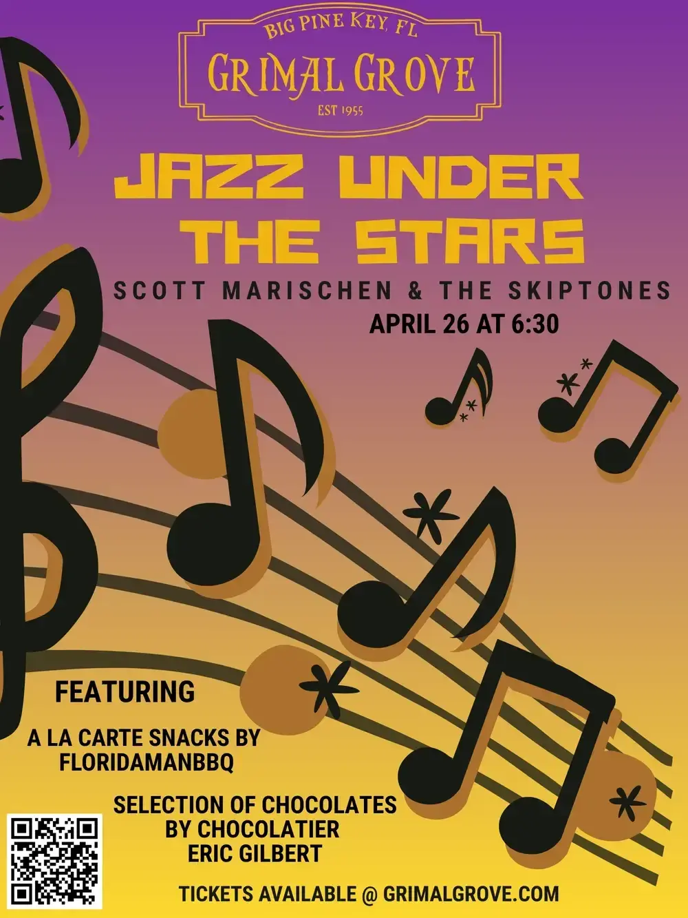 Jazz Under the Stars at Grimal Grove