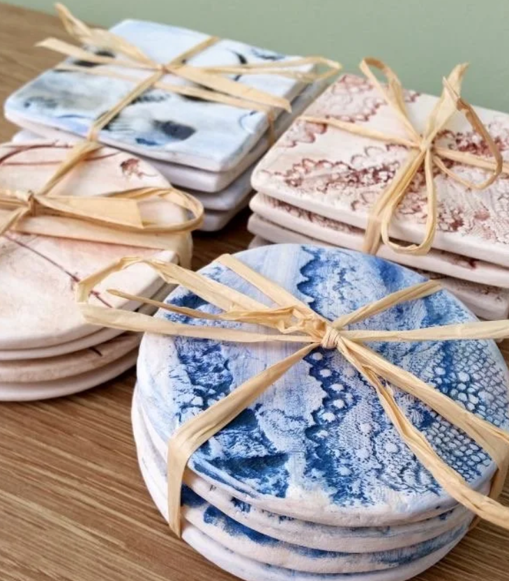 Ceramic Coaster Set Workshop 