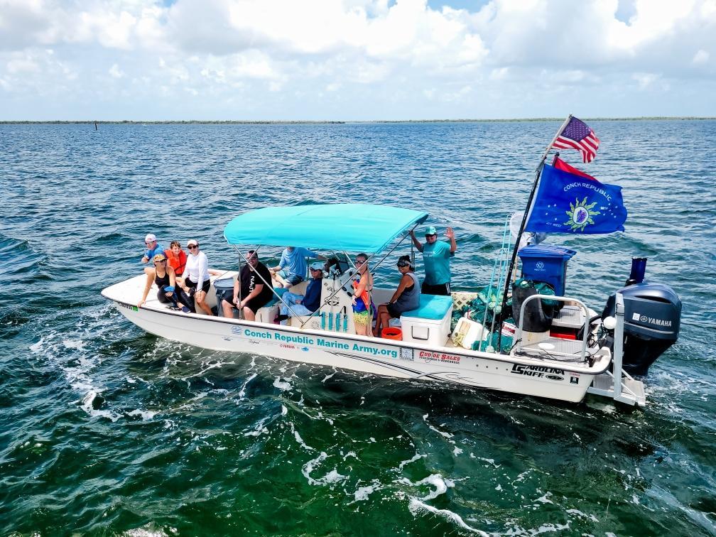 Conch Republic Marine Army Mangrove & Ocean Cleanups