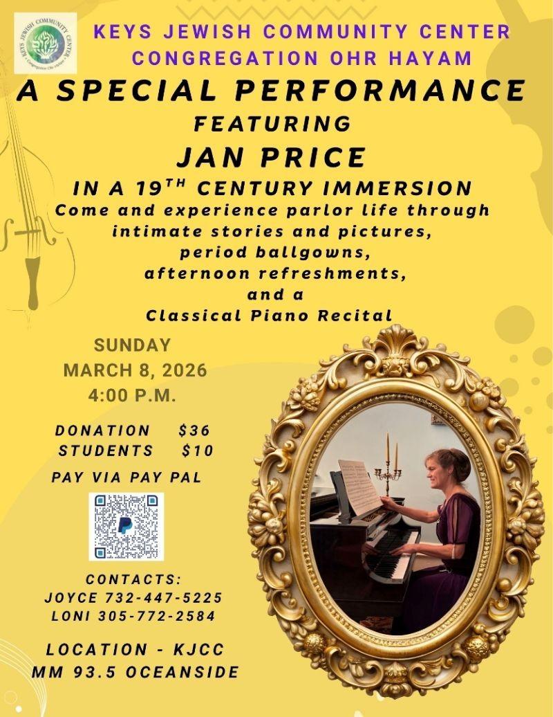 Classical Piano Performance by Jan Price