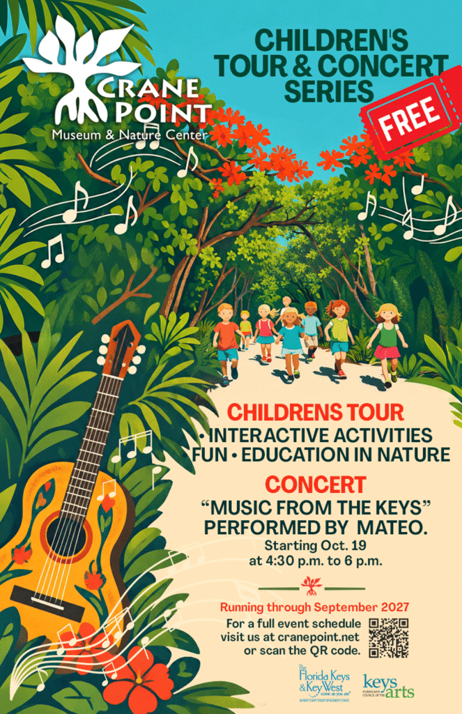 Children's Tours & Concert Series at Crane Point Museum & nature Center 
