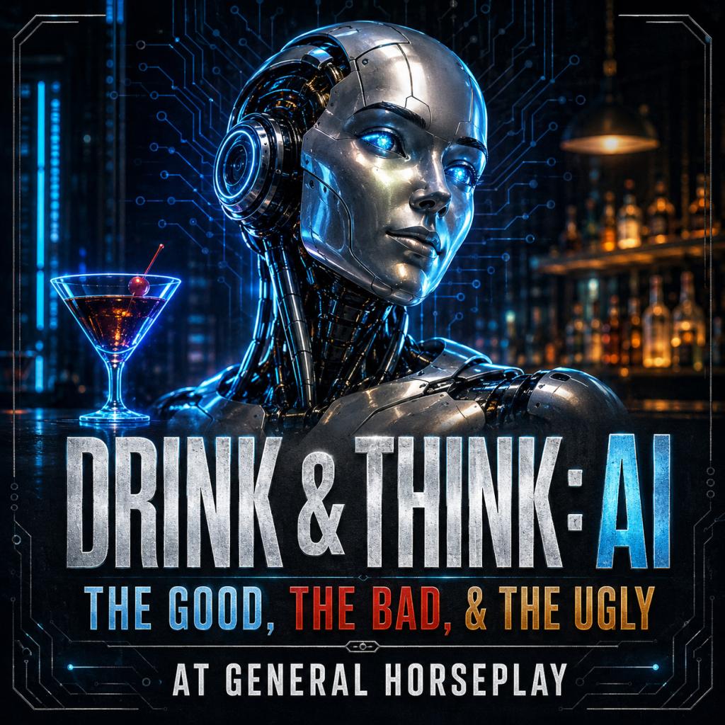 Drink & Think: AI — The Good, The Bad, & The Ugly