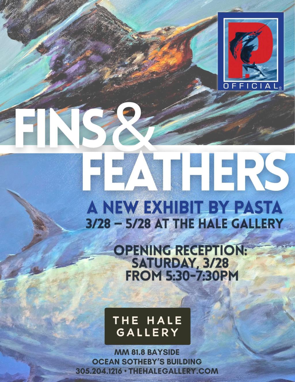 "Fins & Feathers" Solo Exhibition by Pasta Pantaleo