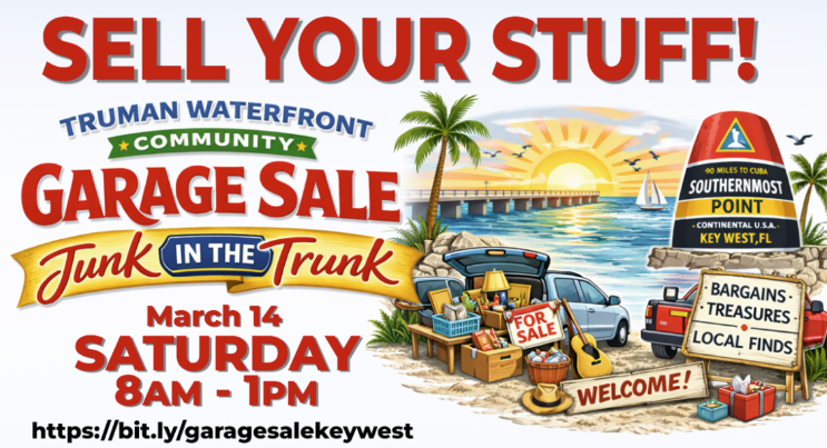Truman Waterfront Community Garage Sale: Junk in the Trunk 