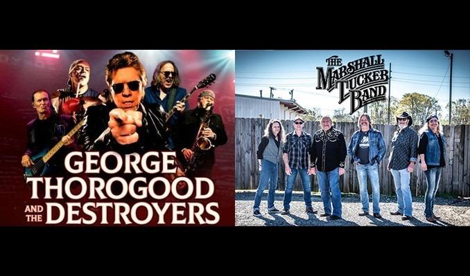 George Thorogood & The Destroyers w/ The Marshall Tucker Band at Coffee Butler Amphitheater