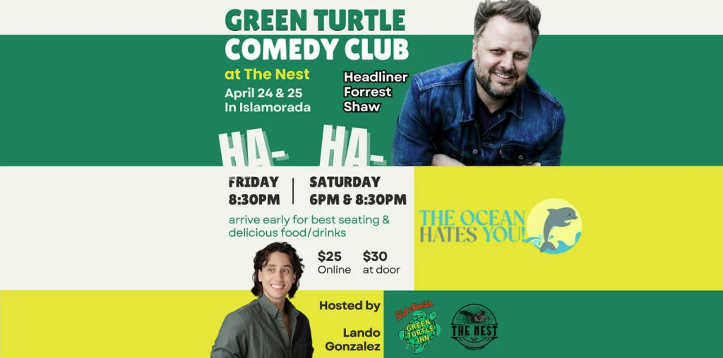 Green Turtle Comedy Club Presents Forrest Shaw