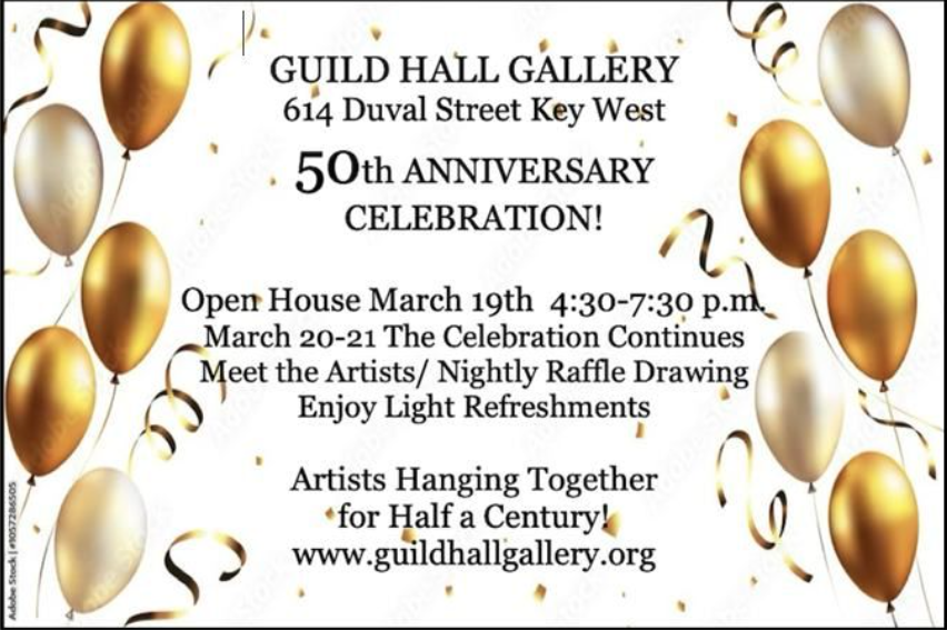 Guild Hall Gallery 50th Anniversary Celebration!