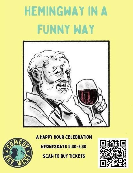 Hemingway in a Funny Way at Comedy Key West 