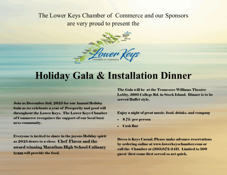 Lower Keys Chamber Holiday Gala