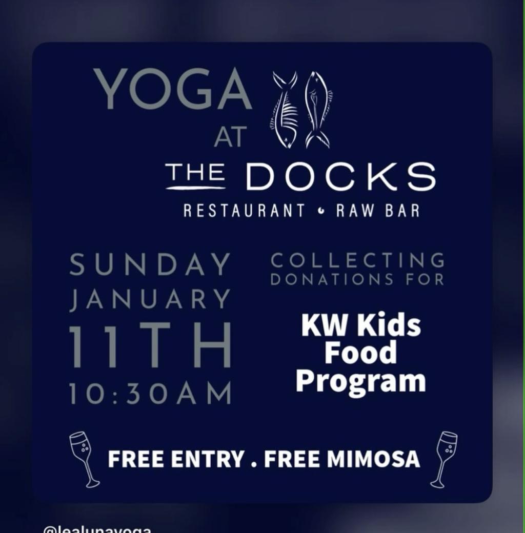 Yoga at the Docks Restaurant and Raw Bar