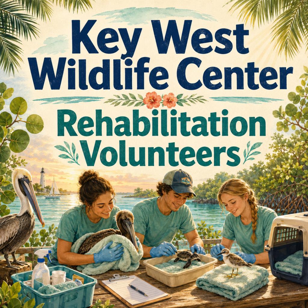 Key West Wildlife Center Rehabilitation Volunteers