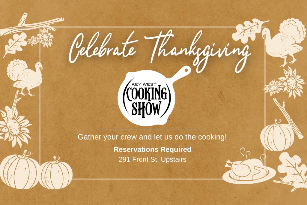 Thanksgiving at Key West Cooking Show