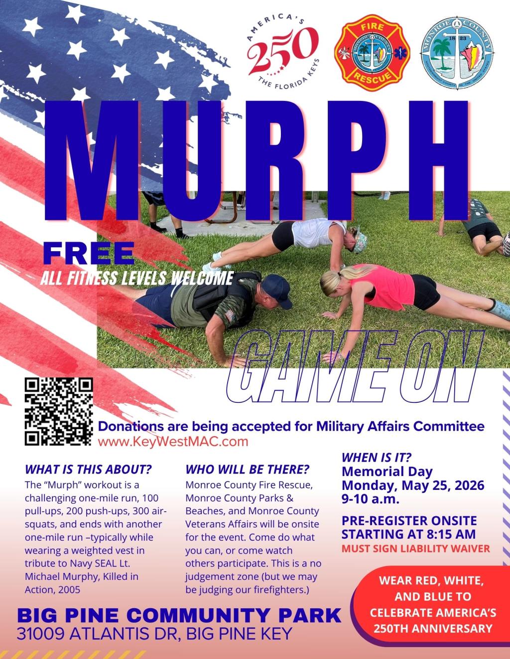 Murph Challenge at Big Pine Community Park
