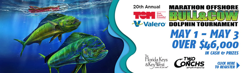 20th Annual Tom Thumb Marathon Bull and Cow Dolphin Tournament